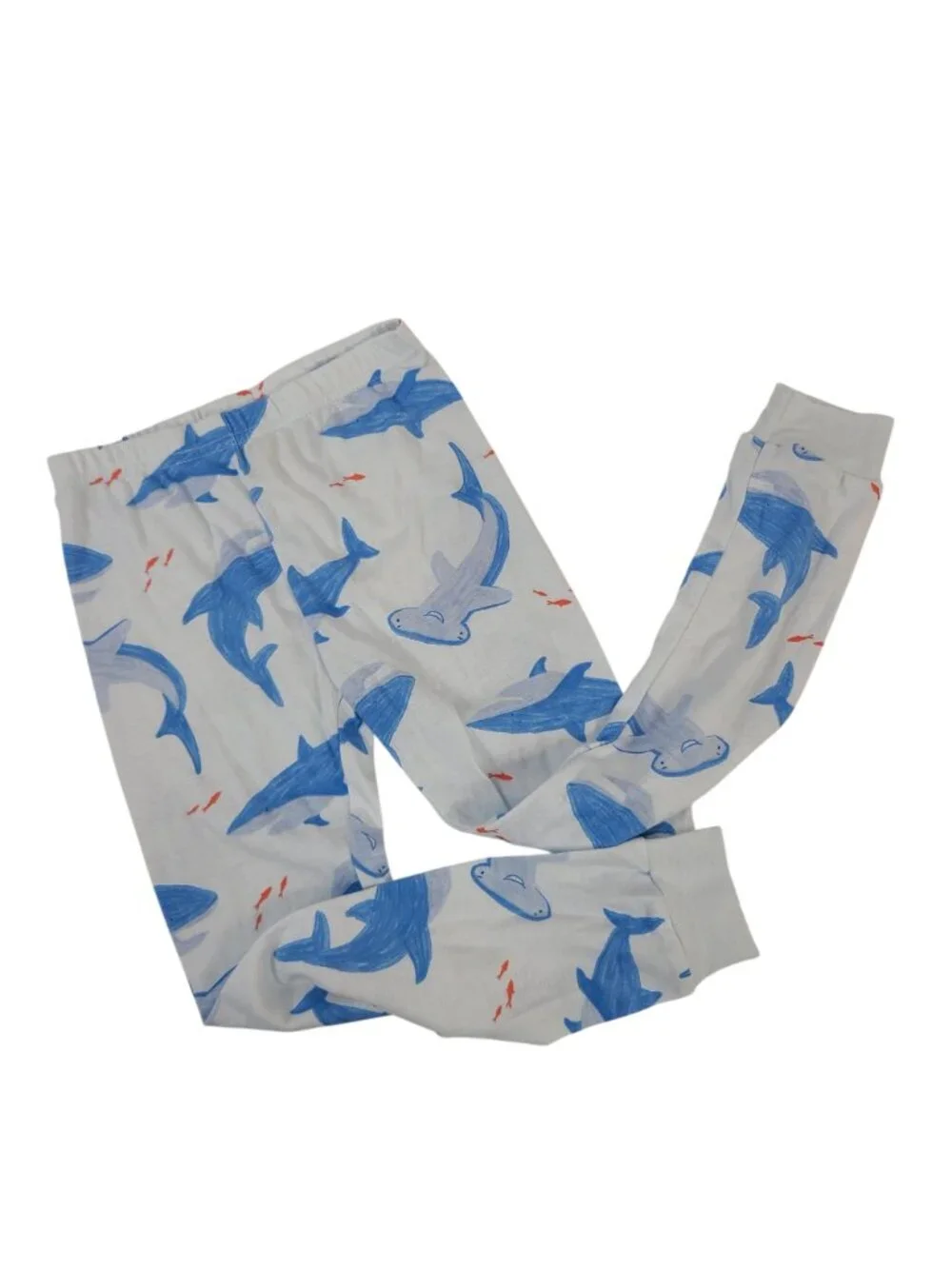 NEW Carters Just One You Boys 2-Piece Cotton Pajama Set Stripe & Sharks 5T